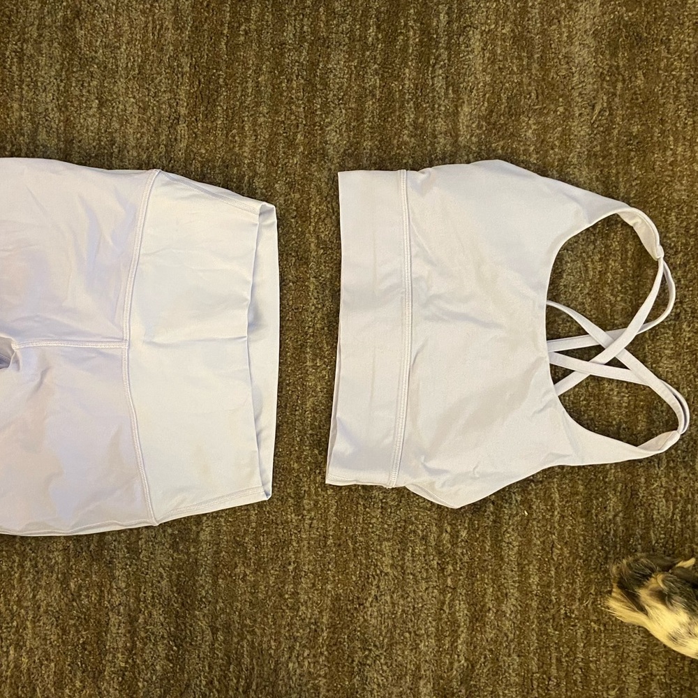 Lululemon light purple sports bra *limited edition